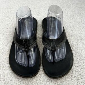 Chaco Leather Black Sandals Men’s Size 9